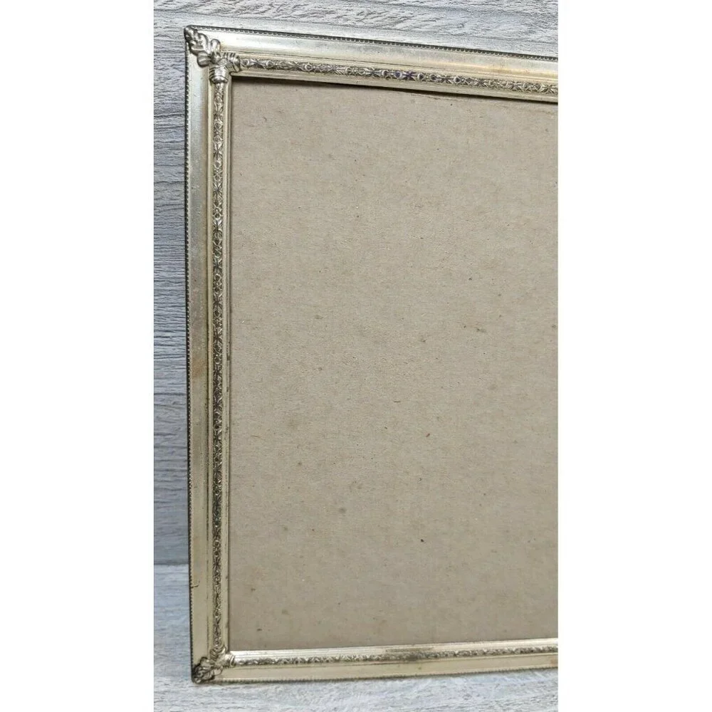 VTG Reliance Industries 411 Beige Free Standing Hanging Art Deco Picture Frame